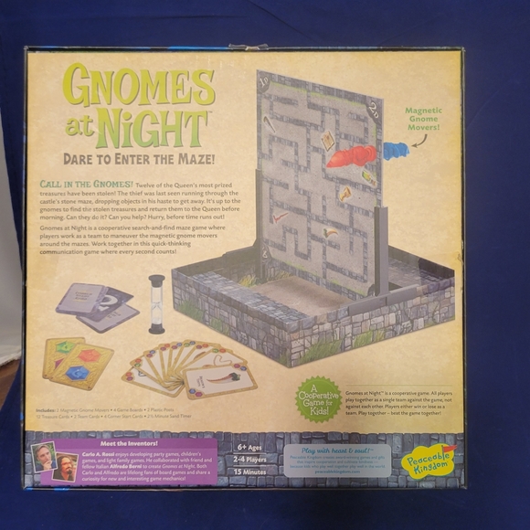 Gnomes at Night Board Game 2017 Mind Ware Used, VG Condition - Picture 3 of 5